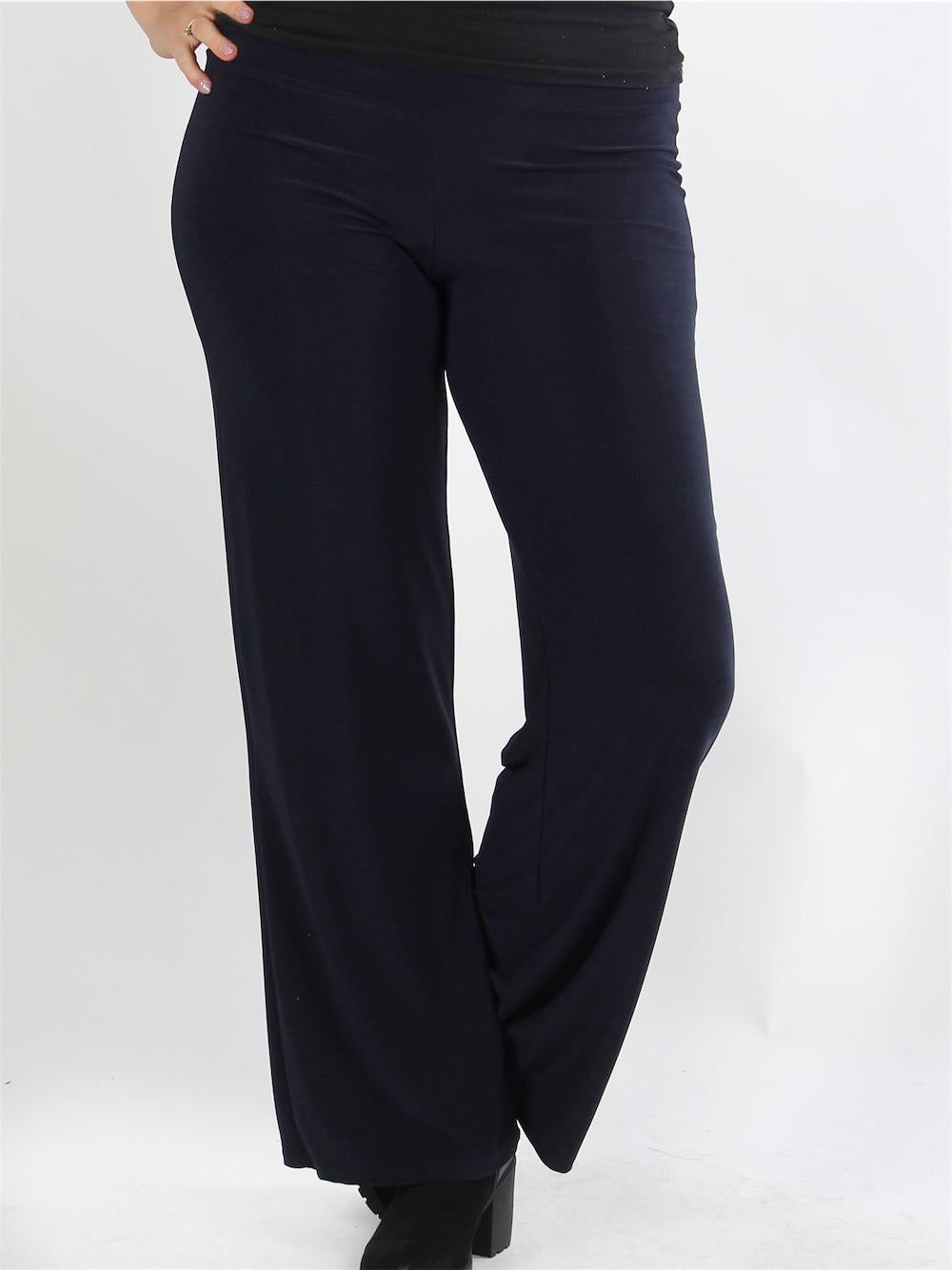 Neel - Byxor med lös passform och elastisk kant